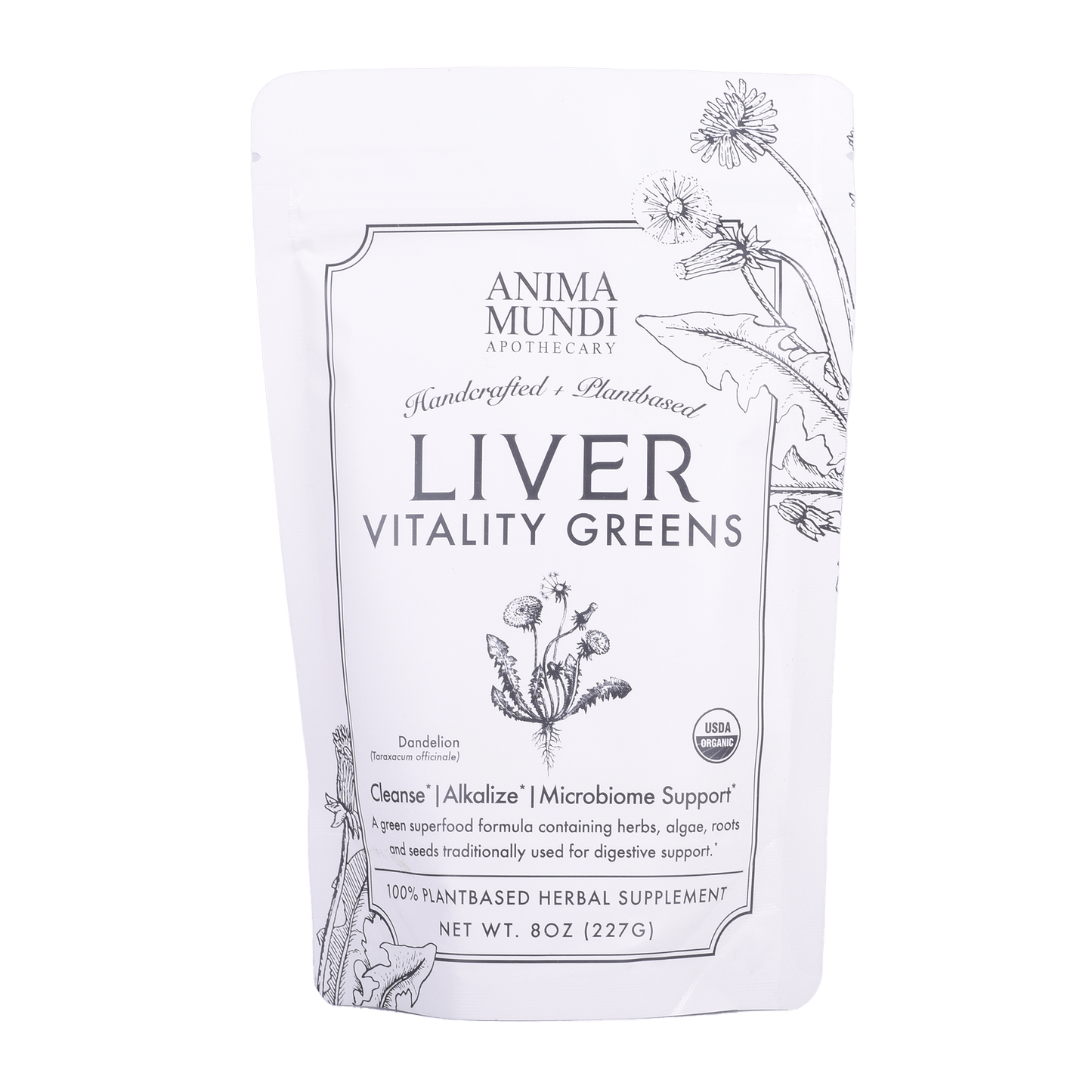 Liver Vitality Greens 8 oz - The Healthy Shop